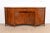 John Widdicomb Regency or Neoclassical Mahogany and Burl Wood Sideboard Credenza or Bar Cabinet For Sale - Image 12 of 12