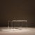 Karl Springer Square Acrylic and Brass Coffee Table in the style of Karl Springer, 1970s For Sale - Image 4 of 13
