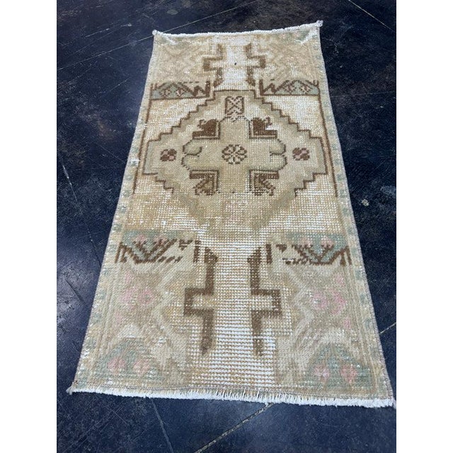 Turkish Yastik Rug 1'5" x 2'11" #23761 Explore a curated collection of hallway runners, wool rugs, and handmade...