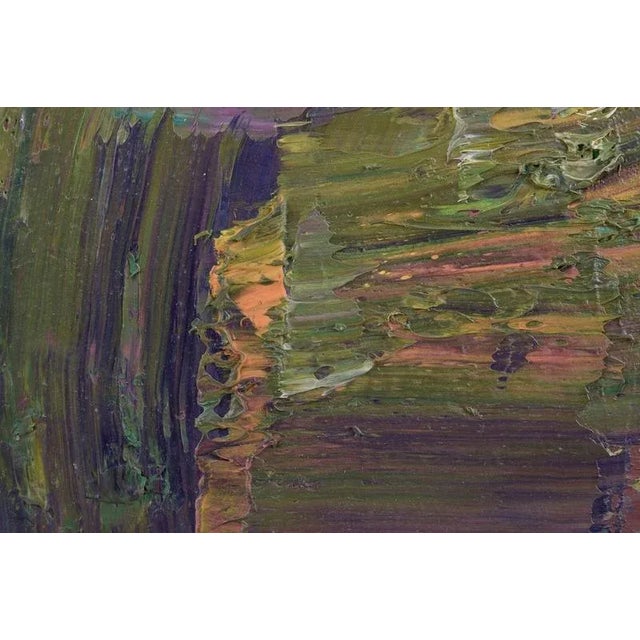 1960s Lars Bertle, Abstract Landscape of Fårö, 1960s, Oil on Canvas For Sale - Image 5 of 10