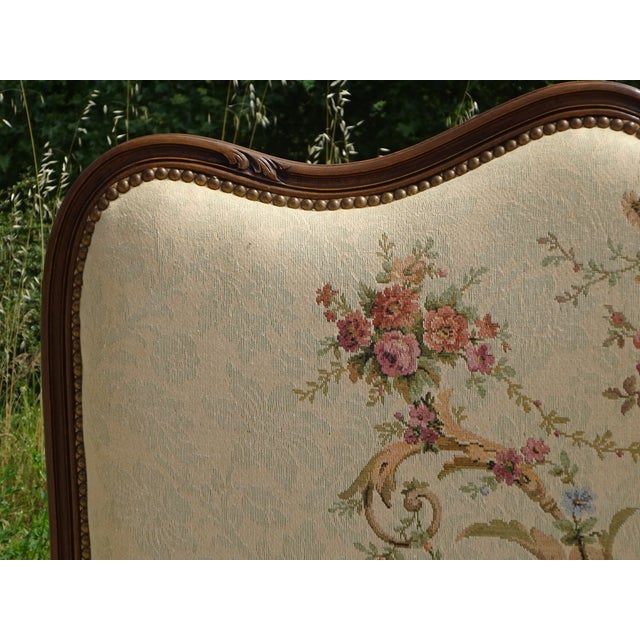 Louis XV Slant Bed with Slatted Base, 1950s For Sale - Image 9 of 18