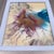 Original abstract fluid art painting titled Le Petite Pour by D. Johnston, dated 2019 on verso. This contemporary...