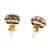 Early 20th Century Pair of Victorian 2.50 Carat Diamond Yellow Gold Silver Stud Earrings For Sale In Los Angeles - Image 6 of 7