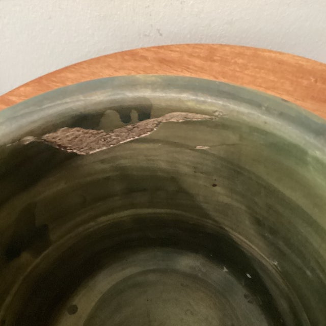 Antique Weller Art Pottery Ceramic Jardiniere "Forest" For Sale In Chicago - Image 6 of 12