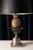 Gilt and Silver Bronze Pineapple Table Lamp attributed to Maison Charles, France, 1960s-1970s For Sale - Image 9 of 14