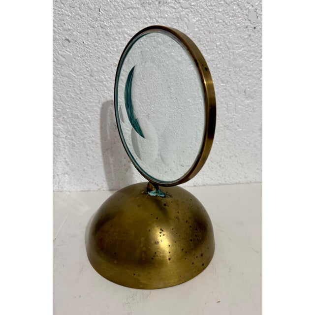 Feliciano Béjar, Feliciano Bejar Magiscope Kinetic Op Art Sculpture Mexican Avant Garde Glass Art For Sale - Image 10 of 16