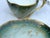 Rare: Polylobed chocolate cup and saucer in fine translucent porcelain or eggshell, delicate hand-painted floral...
