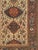 Late 19th Century Antique Persian Malayer Carpet, Geometric Design, Ivory, Green, Navy Circa 1890 For Sale - Image 5 of 18