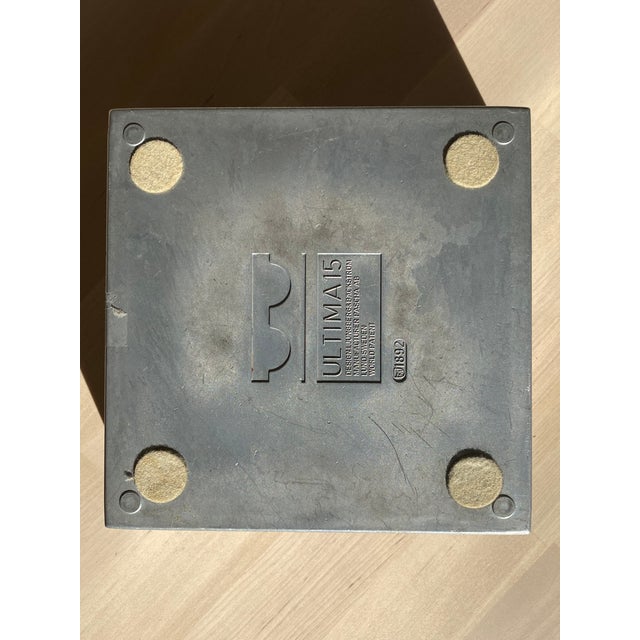 Metal Ultima 15 Beck & Jung By Holger Bäckström & Bo Ljungberg)Ashtray Manufactured by Pascha B For Sale - Image 7 of 10