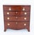 Regency Chest of Drawers in Mahogany with Bow Front, 1810 For Sale - Image 5 of 6