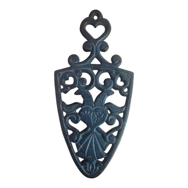 Early 20th Century Iron Trivet For Sale
