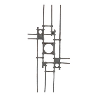 Brutalist Crafted Door Wall Art For Sale