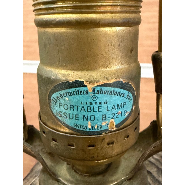 Wood Vintage Witco Figural Wood Lamps - a Pair For Sale - Image 7 of 7