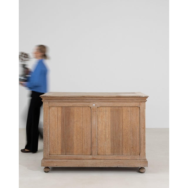 19th Century France Antique White Wood Console Table For Sale In Greensboro - Image 6 of 11