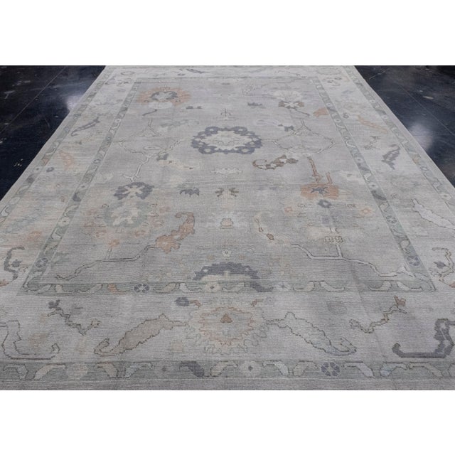 Turkish Oushak Rug 9'4" x 12'3" #16936 Explore a curated collection of hallway runners, wool rugs, and handmade...