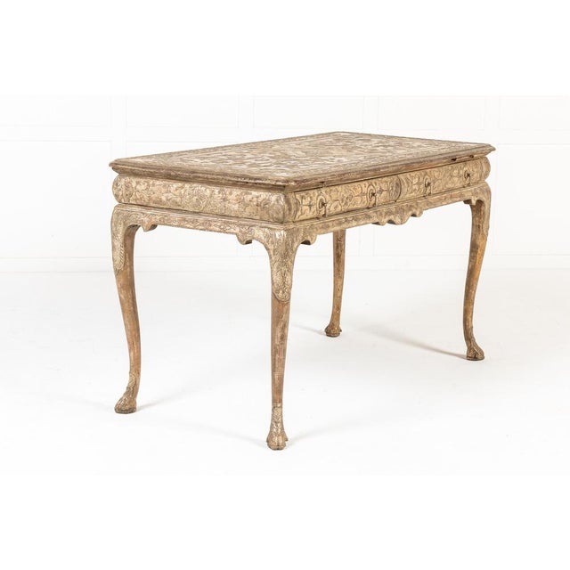 Large English Silver Gilt Gesso Console, 19th Century For Sale - Image 14 of 14