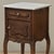 Pair of Antique French Louis XV Oak Nightstands With Carrara Marble For Sale - Image 9 of 18