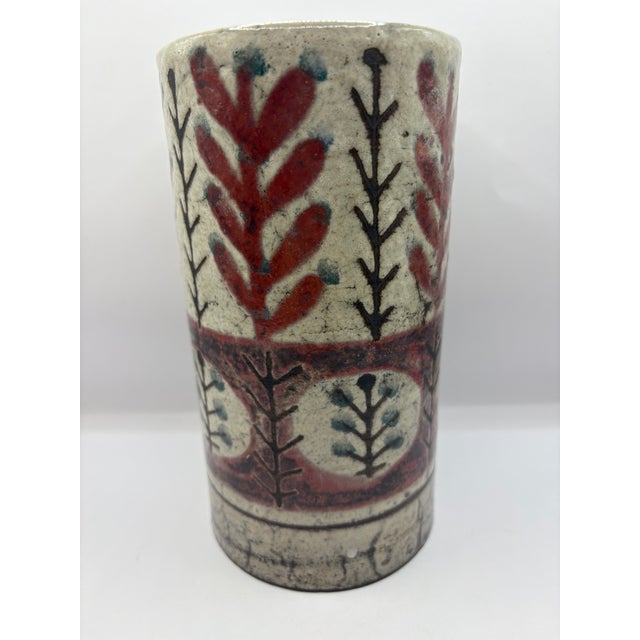 1950s Vintage Roller Vase by Gustave Reynaud, 1950s For Sale - Image 5 of 7