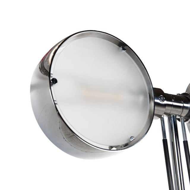 Tiltable Sento Terra Floor Lamp with Chrome Finish from Occhio For Sale - Image 6 of 18