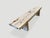 Andrianna Shamaris St. Barts Bleached Teak Wood Bench For Sale - Image 14 of 18