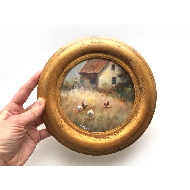 Hello, My name is Valeriya Serova, I am a professional artist. This framed original painting This is NOT a copy or print...