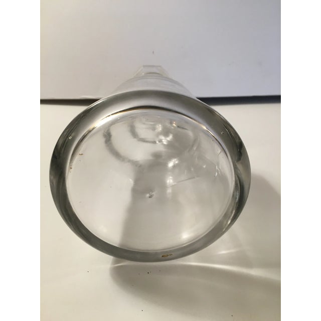 Late 19th Century English Blown Glass Decanter For Sale - Image 4 of 7