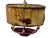 1950s 1950s Japanese (Rare) Lamp With Custom Fiberglass Shade For Sale - Image 5 of 10