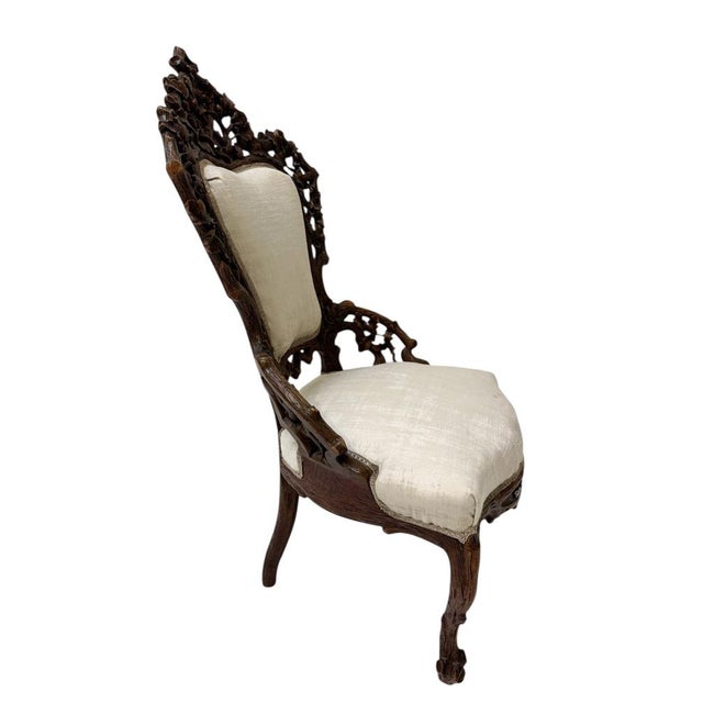 Black Forest Walnut Armchair by Matthijs Horrix for Horrix For Sale - Image 3 of 12