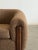 Mid 20th Century Oversized Oak & Boucle Lounge Chairs- Pair For Sale In Los Angeles - Image 6 of 18