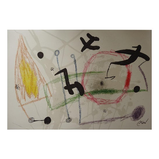 Joan Miro, Maravillas Con Variations Acrosticas 5, Original Lithograph For Sale