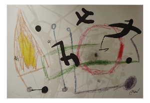 Joan Miro, Maravillas Con Variations Acrosticas 5, Original Lithograph