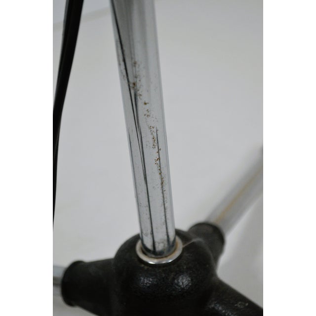1970s Koch Lowy Style Adjustable Chrome Spot Light Floor Lamp For Sale - Image 13 of 16