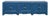 Vintage Distressed Cerulean Blue Doors Low Tv Stand Console Table Cabinet For Sale