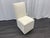 Rh Ellison High-Back Fabric Dining Side Chair Performance Linen Weave — Natural Recessed Caster Base For Sale - Image 11 of 13
