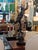 After Giambologna, Nude Mercury or Hermes,1950s, Bronze & Marble For Sale - Image 4 of 6