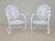 Francois Carre French Art Deco Chairs Restored in White, Attributed For Sale - Image 16 of 18
