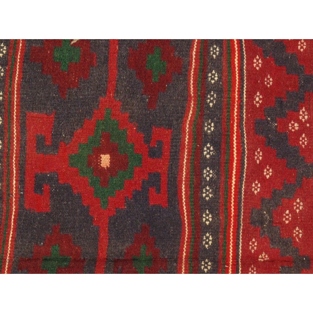 Traditional Pasargad N Y Persian Bakhtiari Hand-Knotted Kilim - 5'5" X 7'11" For Sale - Image 3 of 5