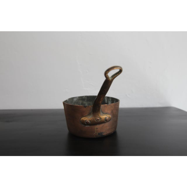 Early 20th Century French Copper Pot, 1890s For Sale - Image 6 of 15