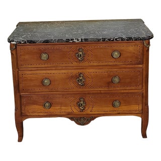 Small Louis Xvi Chest of Drawers in Cherry Wood For Sale