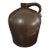 Brown Antique Salt Glaze Crock Jug W/Handle For Sale
