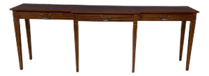 Long Hepplewhite Console/Sofa Table by Leighton Hall - Made-To-Order