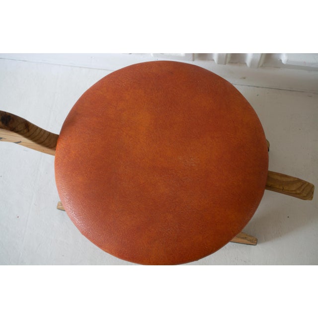 1970s Mid-Century Turtle Footstool For Sale - Image 5 of 7