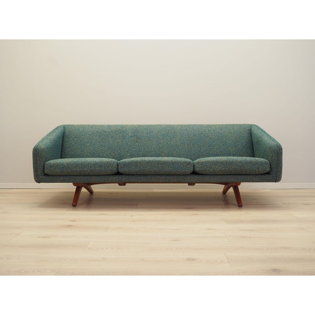The sofa was made in the 1960s, designed by Danish designer Illum Wikkelsø for the well-known manufactory A. Mikael...