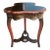 Michael Taylor Designs Chinoiserie Faux Crackle Lacquer Occasional Table For Sale