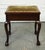 Gold Piano Stool with Storage on Claw & Ball Feet from Laidler Robsons For Sale - Image 8 of 18