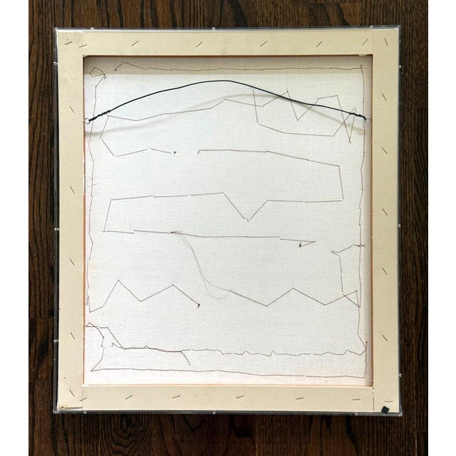 Framed Pre-Columbian Fine Textile Fragment from Chancay Culture For Sale - Image 12 of 15