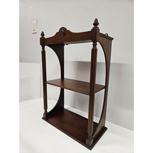 Georgian Mahogany Etagere - Fergeson Brothers For Sale - Image 4 of 15