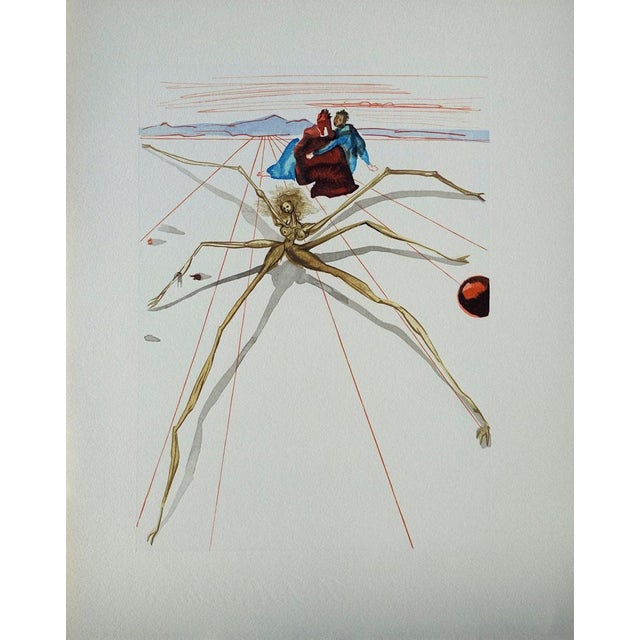 Salvador Dali, Arachné, Etching For Sale - Image 6 of 6