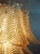 Glass Italian Murano Three-Tier 48 Amber Felci Glass Chandelier For Sale - Image 7 of 8