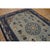 1890s Antique Sky Blue Medallion Greek Key Knotted Wool Rectangle Room Size Rug For Sale In New York - Image 6 of 8